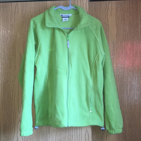 Green Columbia fleece - Picture 1 of 8